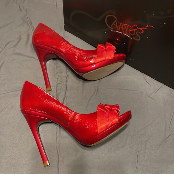 π Carlos by Carlos Santana Prestige Red Heels - Picture 4 of 6